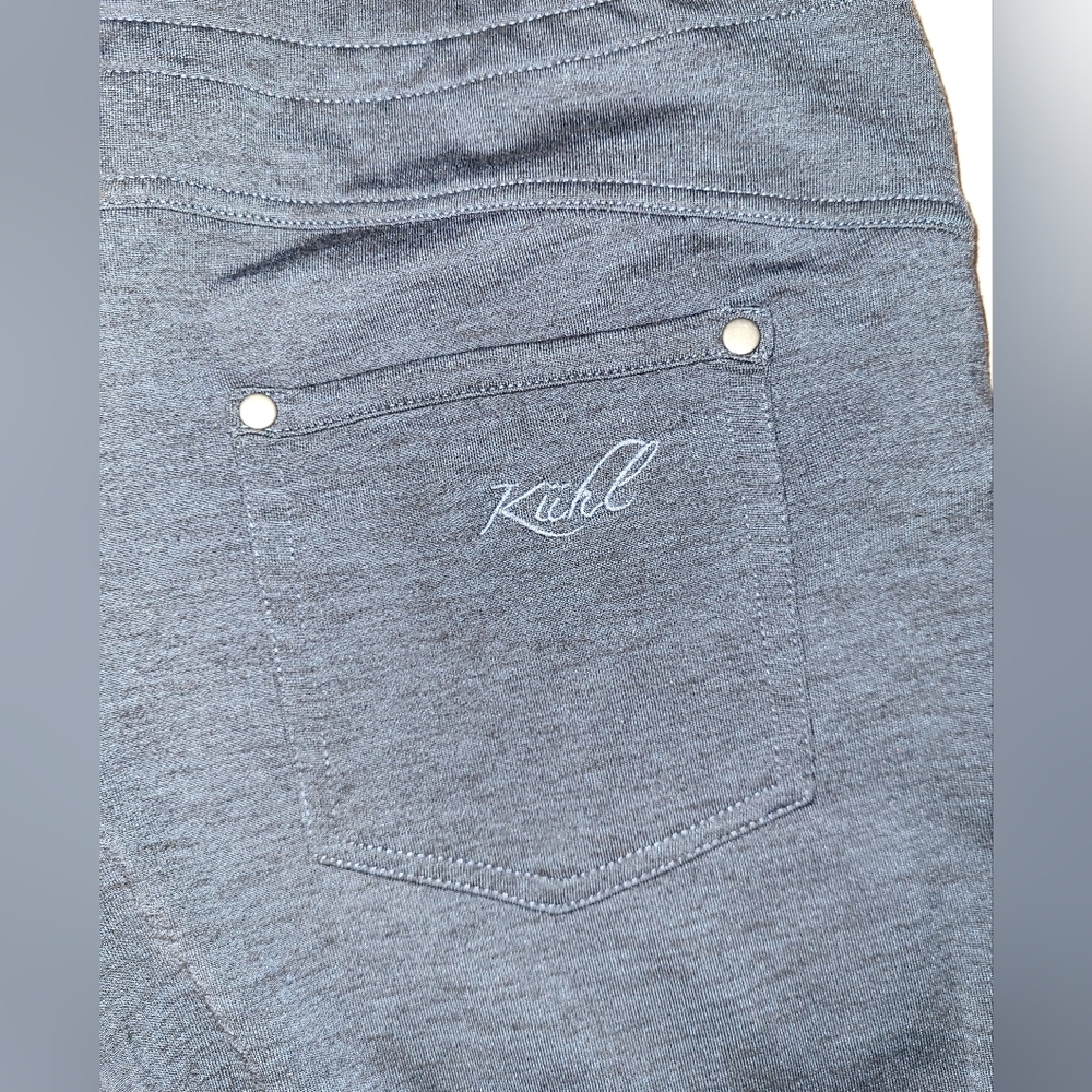 KUHL  Stretch‎ Athletic Pants Women's Size 6 Regular Navy Blue Hiking Camping - Picture 6 of 10